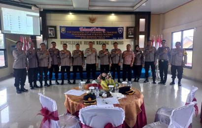 Program Polisi RW, Wakapolres dan Kasat Binmas  Ikuti TOT Pengembangan Strategi Polmas 