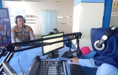 Kapolresta Bengkulu Kombes Pol Aris Sulistyono S.H,. M.H