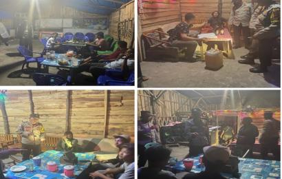 Razia Pekat dan Cipkon, Polsek Ratu Agung Amankan Belasan Botol Miras dan Tuak