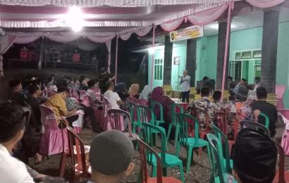 Polsek Pino Berikan Laksanakan Pengamanan Kegiatan Buji'an Dusun