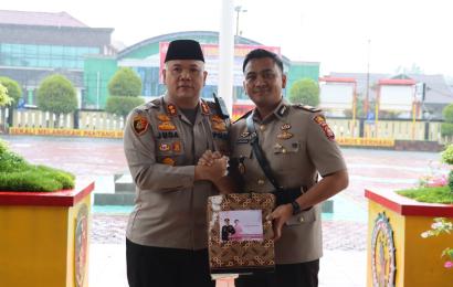 Kapolres Rejang Lebong Pimpin Sertijab Kasat Reskrim dan Resnarkoba