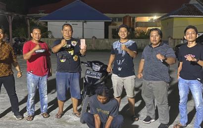 Terduga pelaku berhasil ditangkap bersama barang bukti