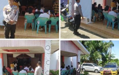 Jajaran Polresta Bengkulu Amankan Kegiatan Misa/Kebaktian Minggu di Gereja