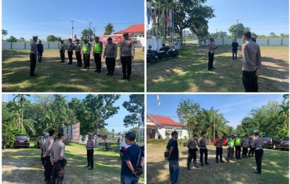 Polresta Bengkulu Siagakan Personel Pengamanan Pendaftaran Bacaleg di Kantor KPU Kota Bengkulu