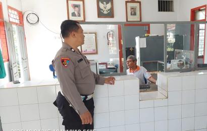  Polsek Penarik Raya Berikan Imbaun Kamtibmas di Kantor Pos