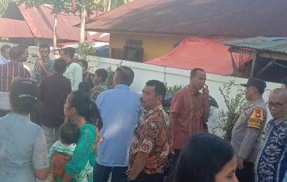 Bhabinkamtibmas Polsek Kota Manna, Berikan Pengamanan Ibadah Minggu di Gereja