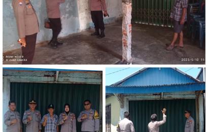 Polresta Bengkulu Melakukan Pengecekan Rumah Bhabinwil Kelurahan Pasar Baru