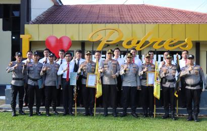 Polsek Giri Mulya Terima Reward Kapolres Bengkulu Utara