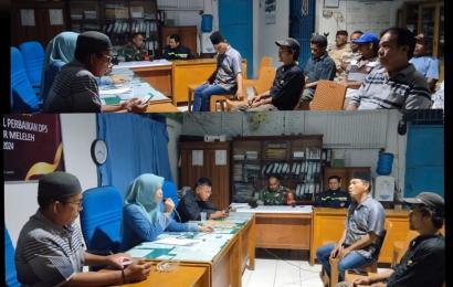 Monitoring Pertemuan Warga, Bhabinkamtibmas Sampaikan Imbaun Kamtibmas 