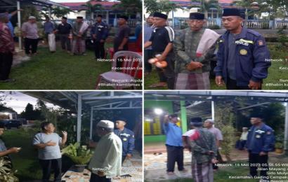 Sambang Duka Bhabinkamtibmas Polsek Gading Cempaka, Wujud Kedekatan Dengan Masyarakat