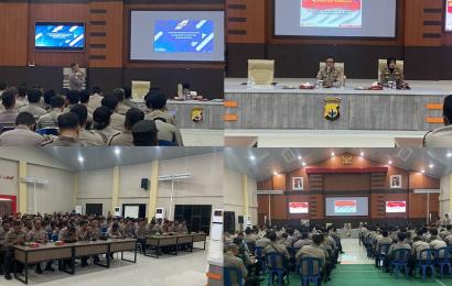 Polresta Bengkulu Laksanakan Pelatihan dan Pembekalan Polisi RW 