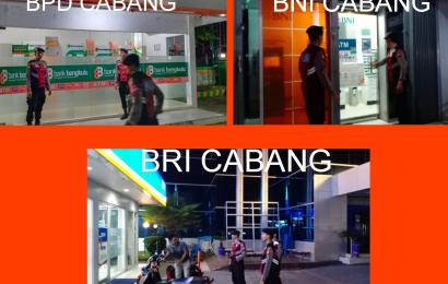 Patroli Dialogis Sat Samapta Polres Bengkulu Selatan  Sambangi  Bank BPD, BNI Dan BRI