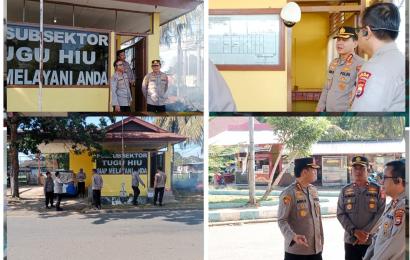 Kapolresta Bengkulu Cek Kesiapan Pospol Tugu Hiu 