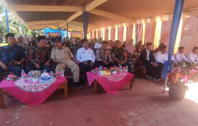 Kanit Binmas Polsek Lais Hadiri Acara Perpisahan Siswa MTsN 03 Bengkulu Utara