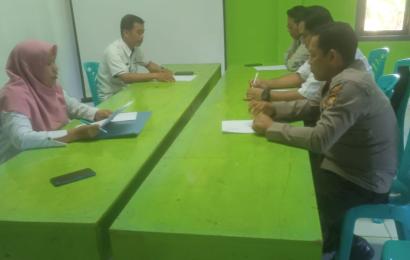 Polsek Penarik Raya Hadiri Rapat Penentuan Pemenang Lomba Desa 