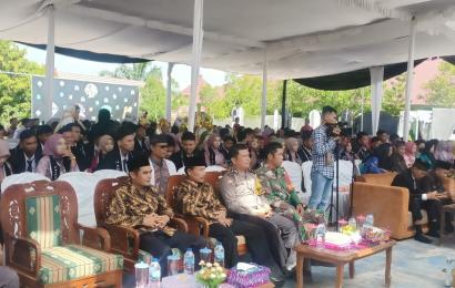 Bhabinkamtibmas Polsek Giri Mulya Hadiri Perpisahan di SMAN 9 BU