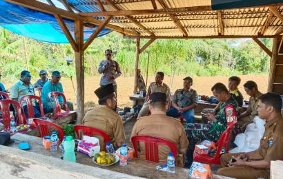 Polsek Padang Jaya Hadiri Kegiatan Pelatihan dan Penyuluhan Pemberdayaan masyarakat Budidaya Ikan Air Tawar