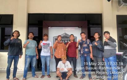 Satreskrim Polres Rejang Lebong Amankan Terduga Pelaku Penganiayaan
