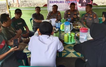 Jumat Curhat Polres Lebong Digelar di Desa Daneu