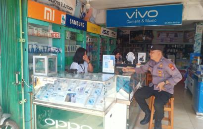 Polisi Ketahun Berikan Imbauan Peredaran Uang Palsu Kepada Warga