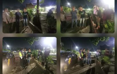 Polsek Muara Bangkahulu Laksanakan Patroli Malam