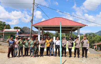 Tim Polres Lebong Laksanakan Penilaian Lomba Satkamling
