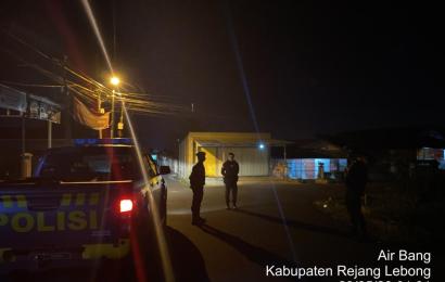 Antisipasi Tindak Pidana Curat, Polres Rejang Lebong Patroli Rutin 