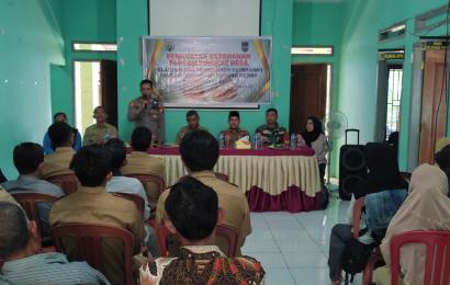 Kapolsek Padang Jaya Hadiri Pelatihan dan Penyuluhan Pertanian Oleh PPL Pertanian