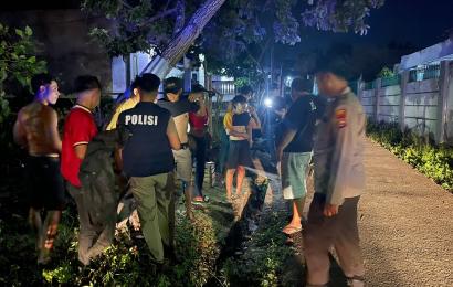 Polisi Respon Cepat Laporan Warga Terkait Anak-Anak Muda Ngumpul Minum Miras