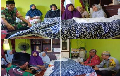 Bhabinkamtibmas Polsek Muara Bangkahulu, Lakukan Kegiatan Sambang Duka ke Rumah Warga Binaanya