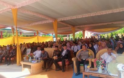Kapolsek Giri Mulya Hadiri Perpisahan di SMPN 31 Bengkulu Utara
