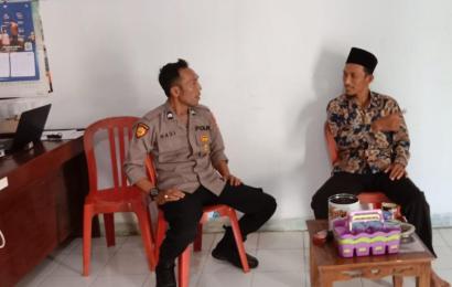 Bangun Sinergitas, Polisi RW Lakukan Koordinasi dan Perkenalan di Desa
