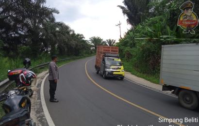 Kembali, Polsek PUT Patroli Rutin di Jalur Lintas