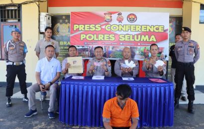 Penjual Pil Samcodin di Seluma Diringkus Polisi