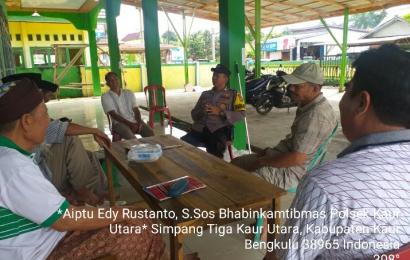 Sambang Kamtibmas, Polsek Maje Sosialisasikan Dumas Presisi  