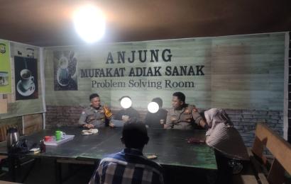 Kasus Penganiayaan, Polsek Kota Manna Gelar Problem Solving