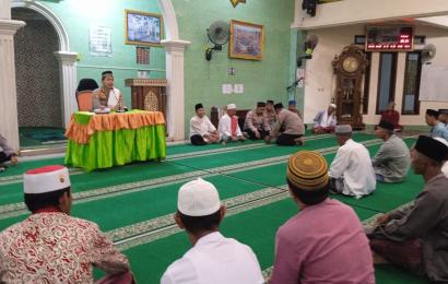 Inovasi Subuh Keliling, Kapolresta Bengkulu Ajak Jemaah Masjid Berperan Jaga Kamtibmas