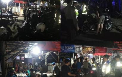 Patroli Sat Samapta Polresta Bengkulu, Tegur Anak-Anak Muda Nongkrong