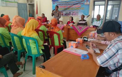 Sukseskan Ketahanan Pangan Kapolsek Hadiri Bimtek Tanam Bawang Merah
