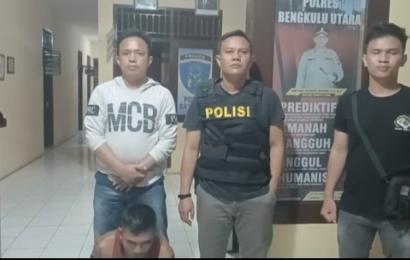 Terduga pelaku berhasil ditangkap