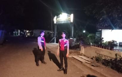Antisipasi Gangguan Kamtibmas, Sat Sampta Polres BS Patroli Blue Light