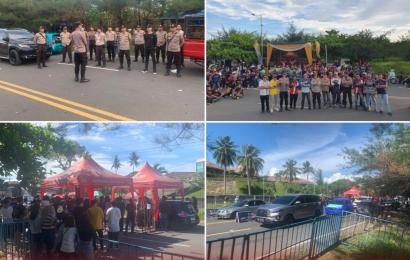 Polresta Terjunkan 35 Personel Untuk Pengamanan Rafflesia Drag Bike dan Race Championship Seri 2