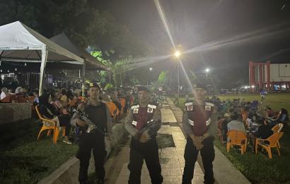 Sat Samapta Polres Bengkulu Utara Patroli Malam Hari Untuk Mencegah Terjadinya Gangguan Kamtibmas