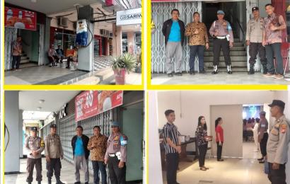 Polsek Ratu Samban Laksanakan Pengamanan Ibadah Mingguan di Gereja