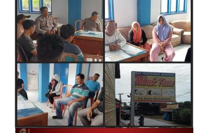 Polisi RW dan Bhabinkamtibmas Mediasi Persoalan Warga dengan Pemilik Panti Pijat