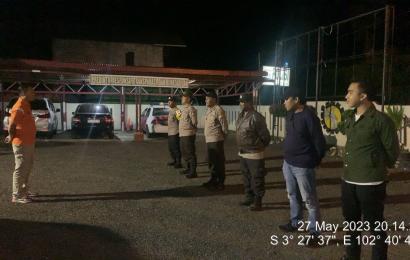 Polsek Sindang Kelingi Laksanakan UKL Imbangan, Cegah Kejahatan dan Berikan Rasa Aman