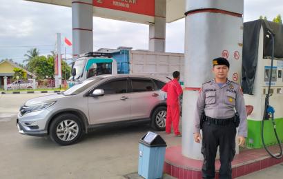 Jaga Kamtibmas, Personel Polsek Putri Hijau Laksanakan Patroli Siang