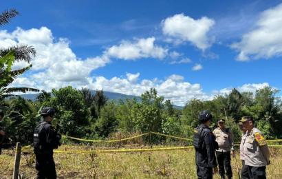 Gegana Brimobda Polda Bengkulu Ledakkan Benda Diduga Mortir