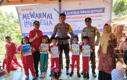 Polisi Sahabat Anak, Tanamkan Rasa Nasionalisme Pada Anak Sejak Dini