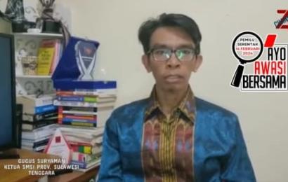 Gugus Suryaman (Ketua Serikat Media Cyber Indonesia/SMSI Sulawesi Tenggara)